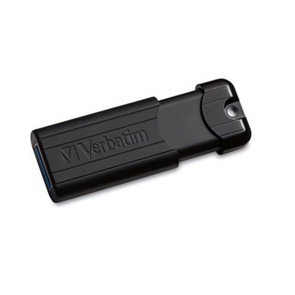 Memoria Flash USB 3.2 Verbatim PinStripe de 128GB