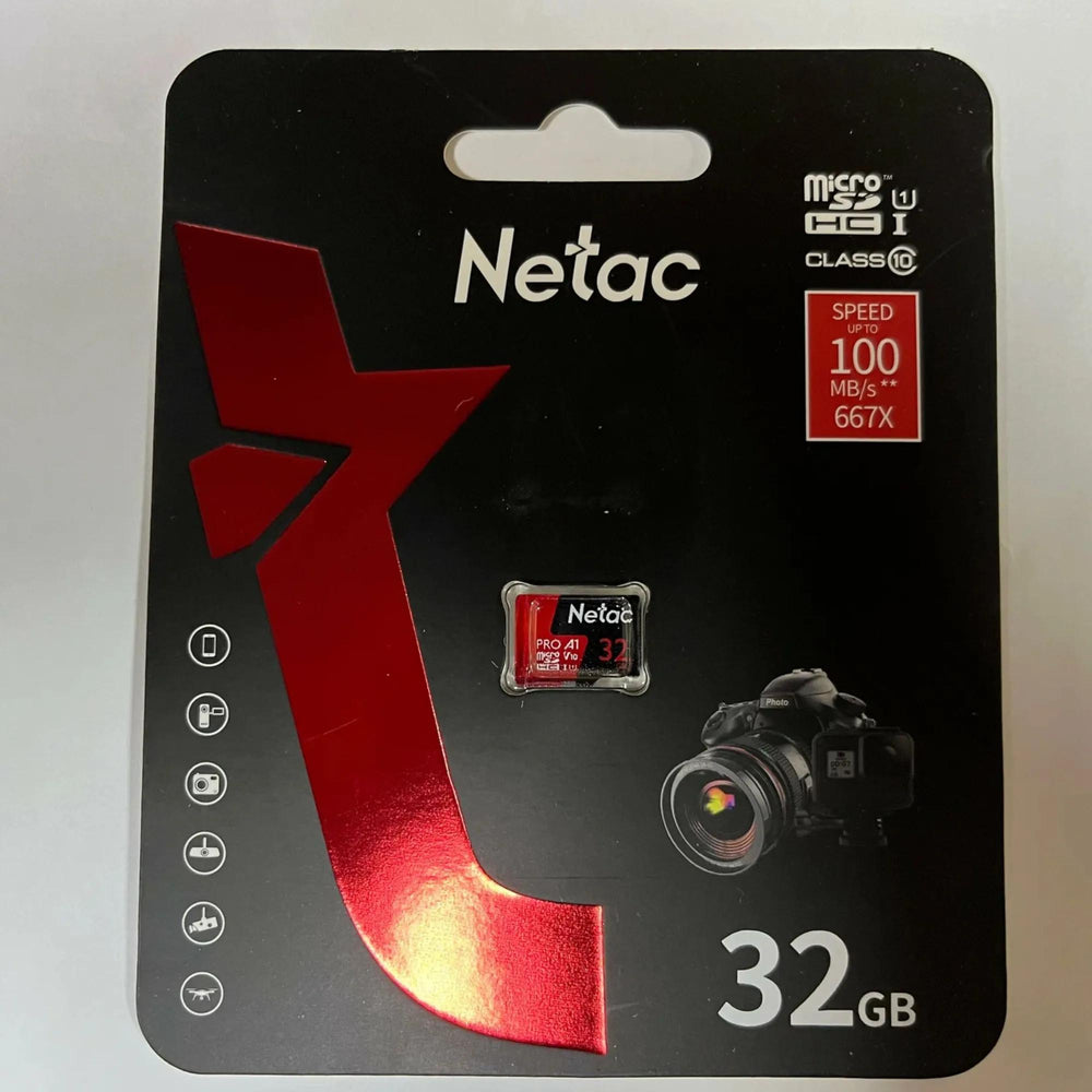 Micro SD Netac Extreme Pro SDHC 32GB C10 hasta 100MBps Codigo NT02P500PRO-032G-S