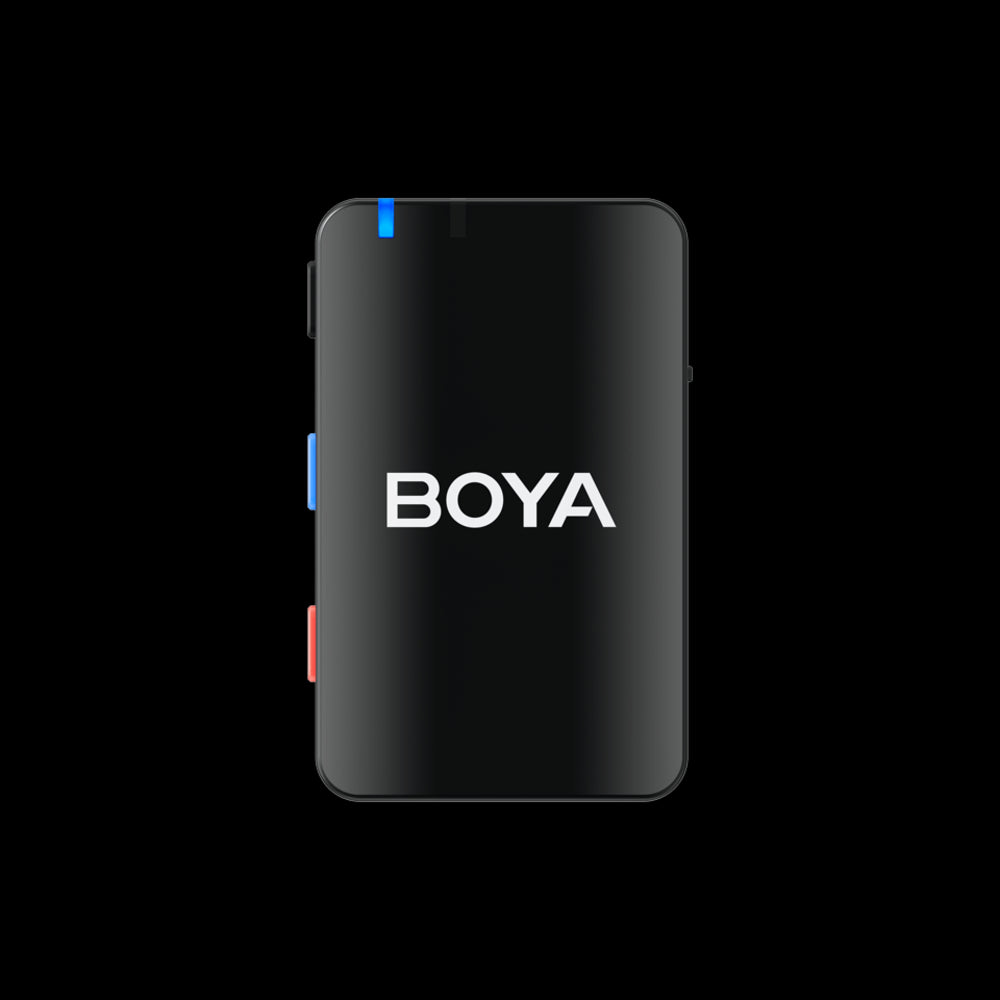 Microfono Inalambrico Boya Todo en Uno Boton Integrado Cancelacion de Ruido Alcance hasta 300m 8GB de Memoria Interna Codigo BOYAMIC