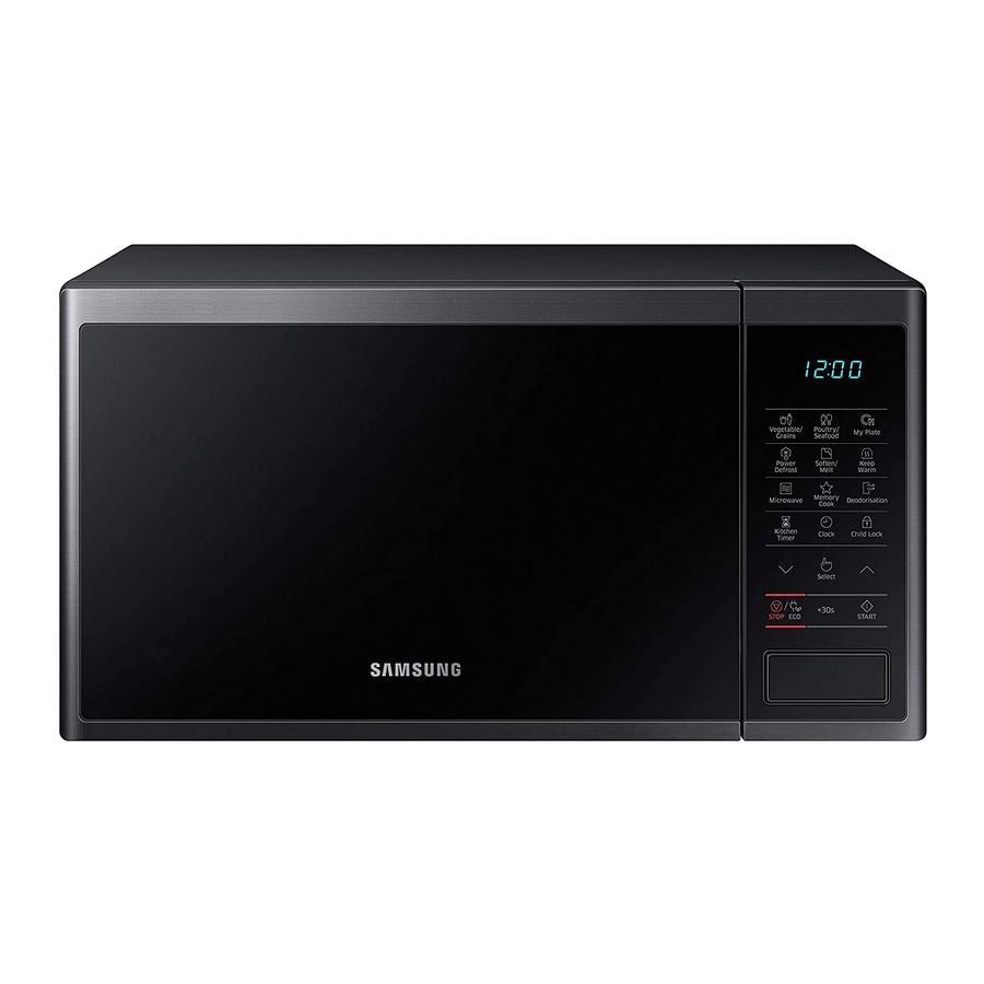 Microondas Samsung Esmalte Cerámico 23L MS23K3513AK/ZS