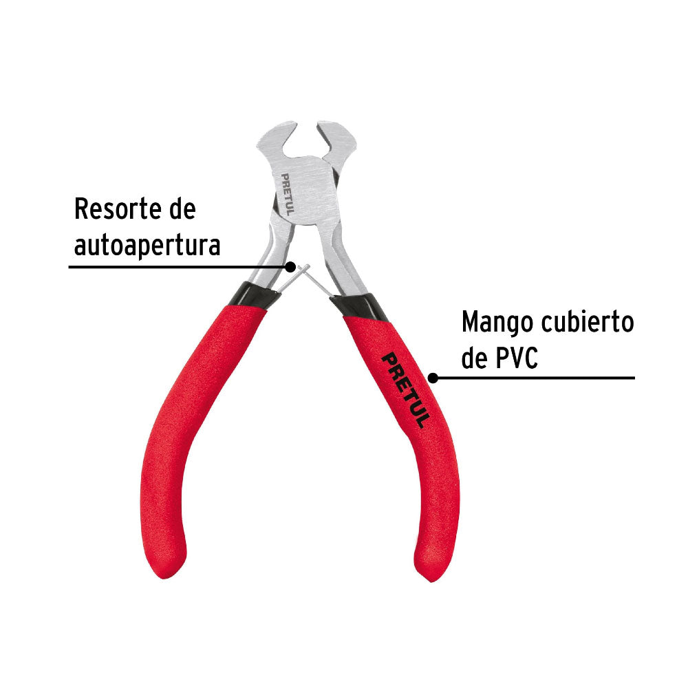 Mini Alicate Pretul de 4" Tipo Tenaza