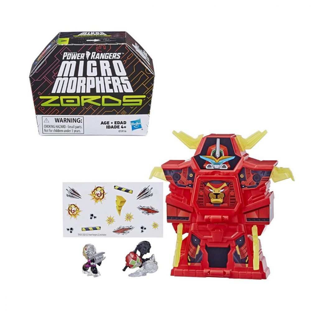 Mini Figura Power Ranger Micro Morpher Zords