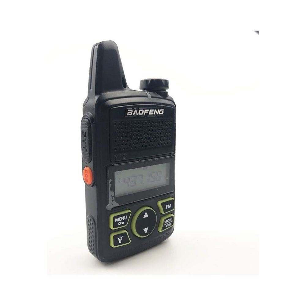 Mini Walkie Talkie Baofeng UHF 400-470 MHz 2W 20 Canales con Manos Libres - BF-T1