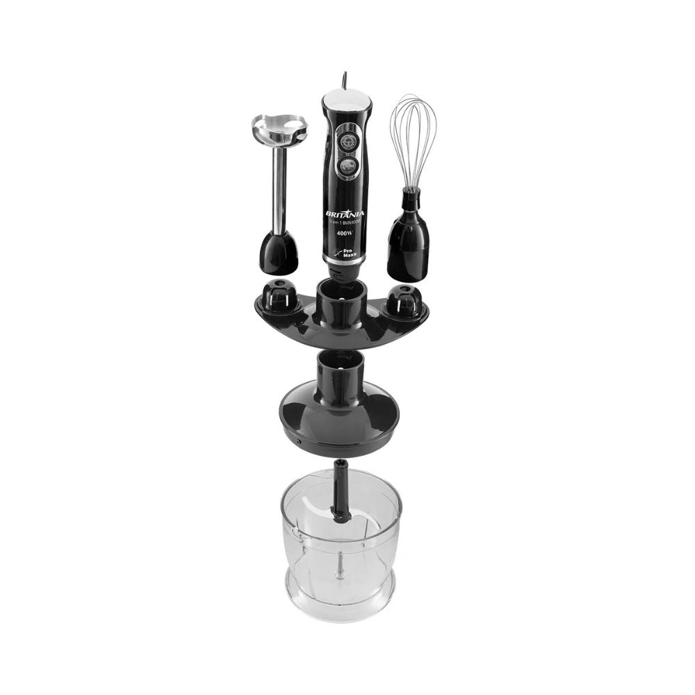 Mixer Britania 3 en 1 BMX400P Color Negro 63202022