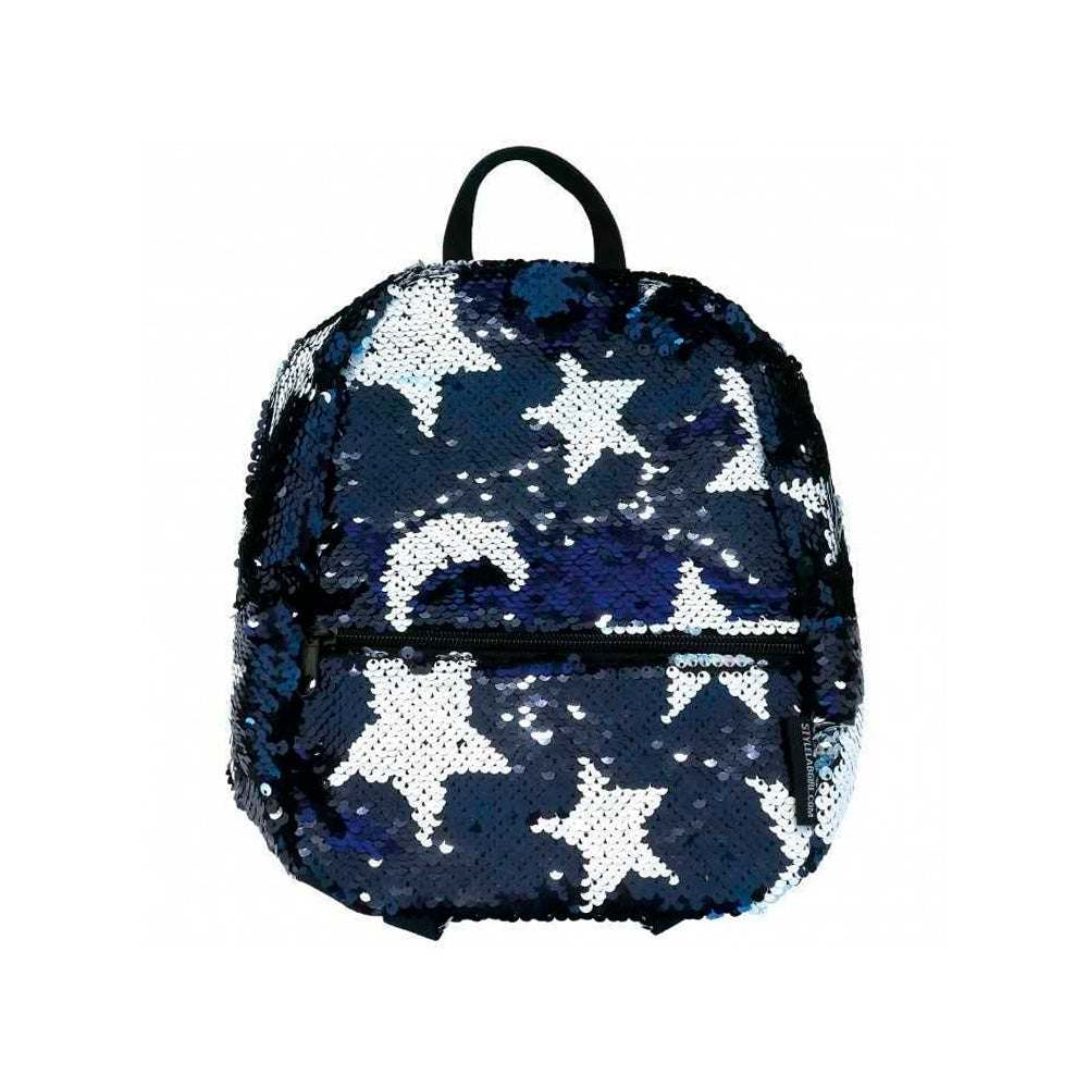 Mochila Fashion Angels Pequeña Negra con Estrellas