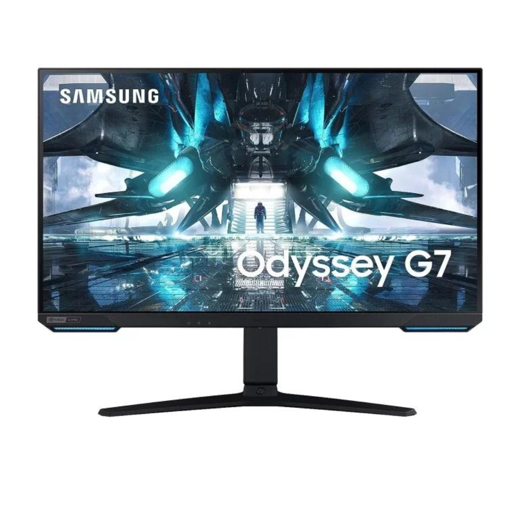 Monitor Samsung 28" Odyssey G7 UHD 144Hz Monitor Gamer Plano