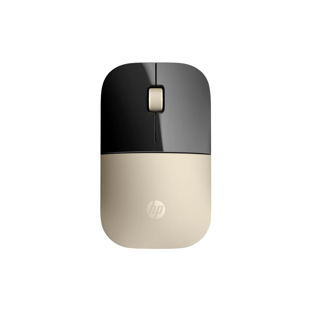 Mouse HP Z3700 Inalámbrico Oro Moderno