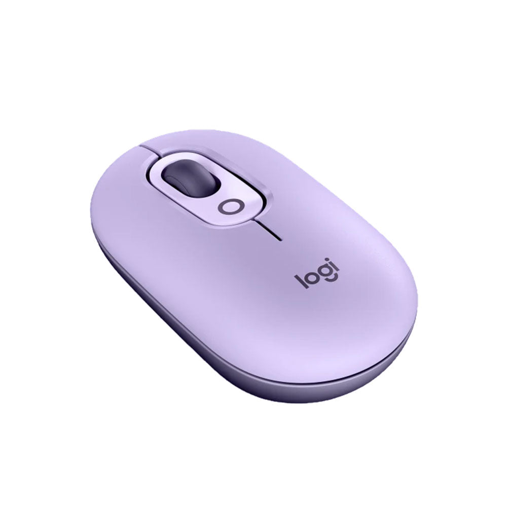 Mouse Inalámbrico Logitech Pop Color Lavanda