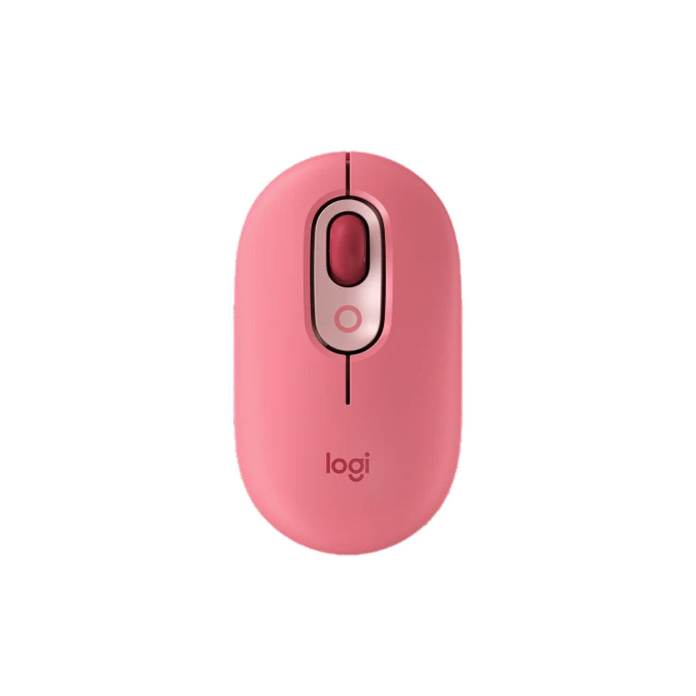 Mouse Inalámbrico Logitech Pop Color Rosa