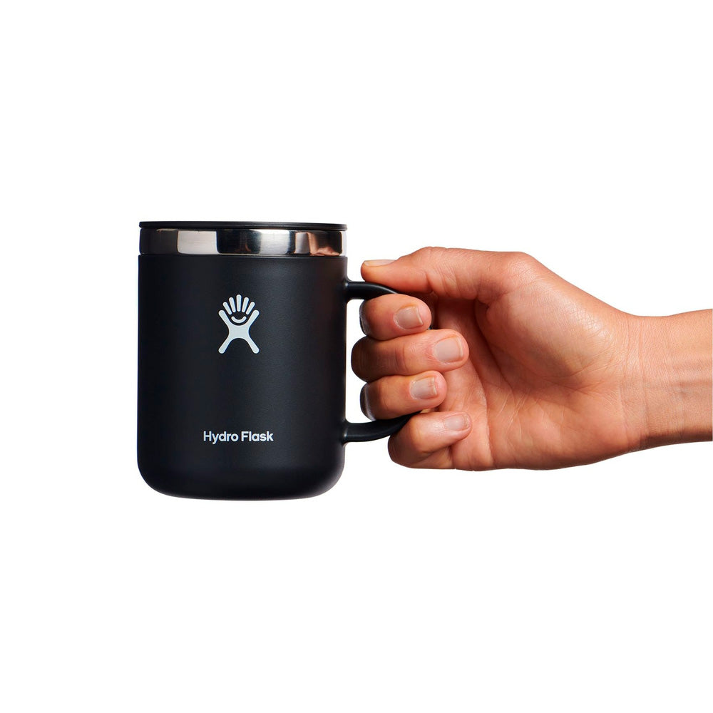 Mug Taza Hydro Flask 354ml Negro Con Tapa