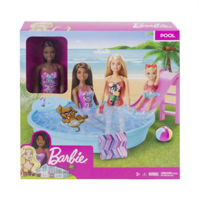 Muñeca Barbie con Piscina