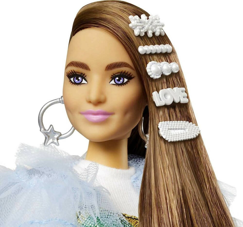 Muñeca Barbie Extra Vestido Arcoiris
