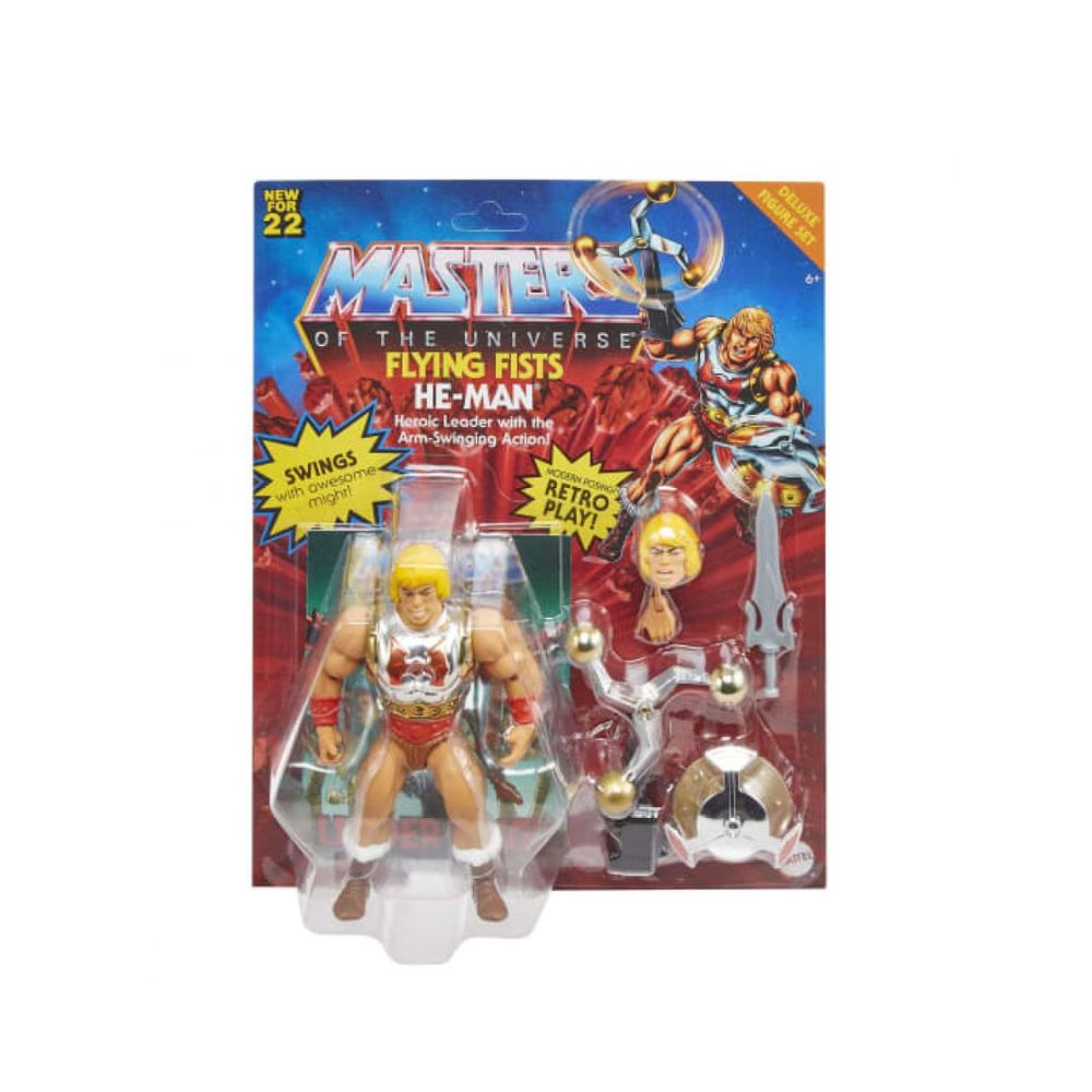 Muñeco He-Man Master of the Universe Origins DLX Mattel