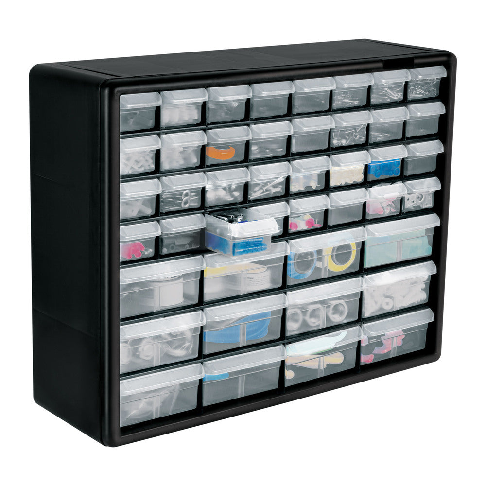 Organizador Truper con 44 gavetas