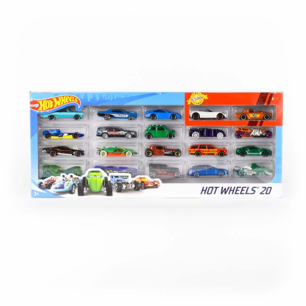 Pack de Autos Hot Wheels de 20 Unidades Surtidos