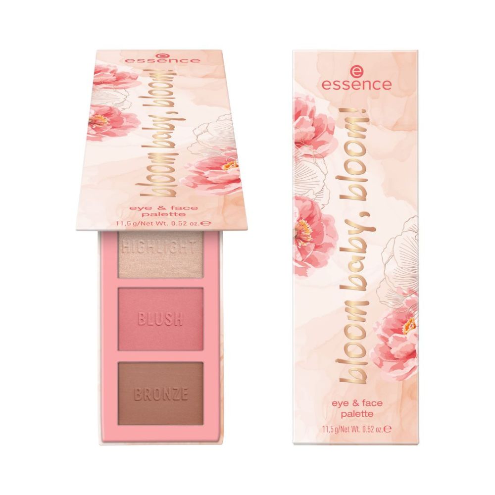 Paleta Ojos y Rostro Essence Bloom Baby, Bloom! 01 (942152)