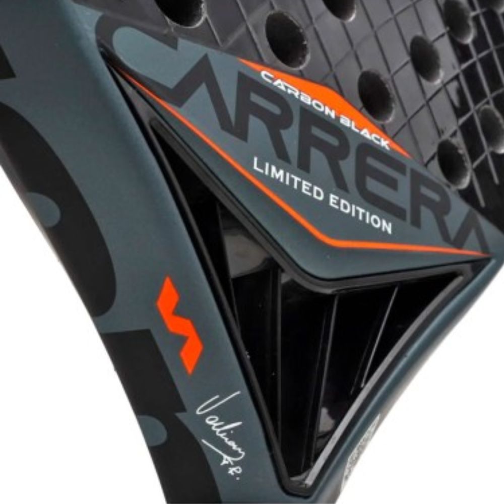 Paleta para Padel Varlion Carrera Carbón Black LTD