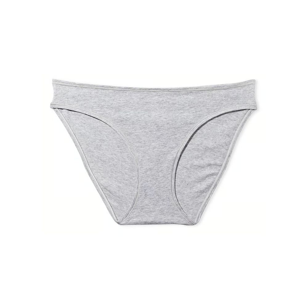 Panti PINK Bikini de Algodon Color Gris Jaspeado Medio 11232940 67MU