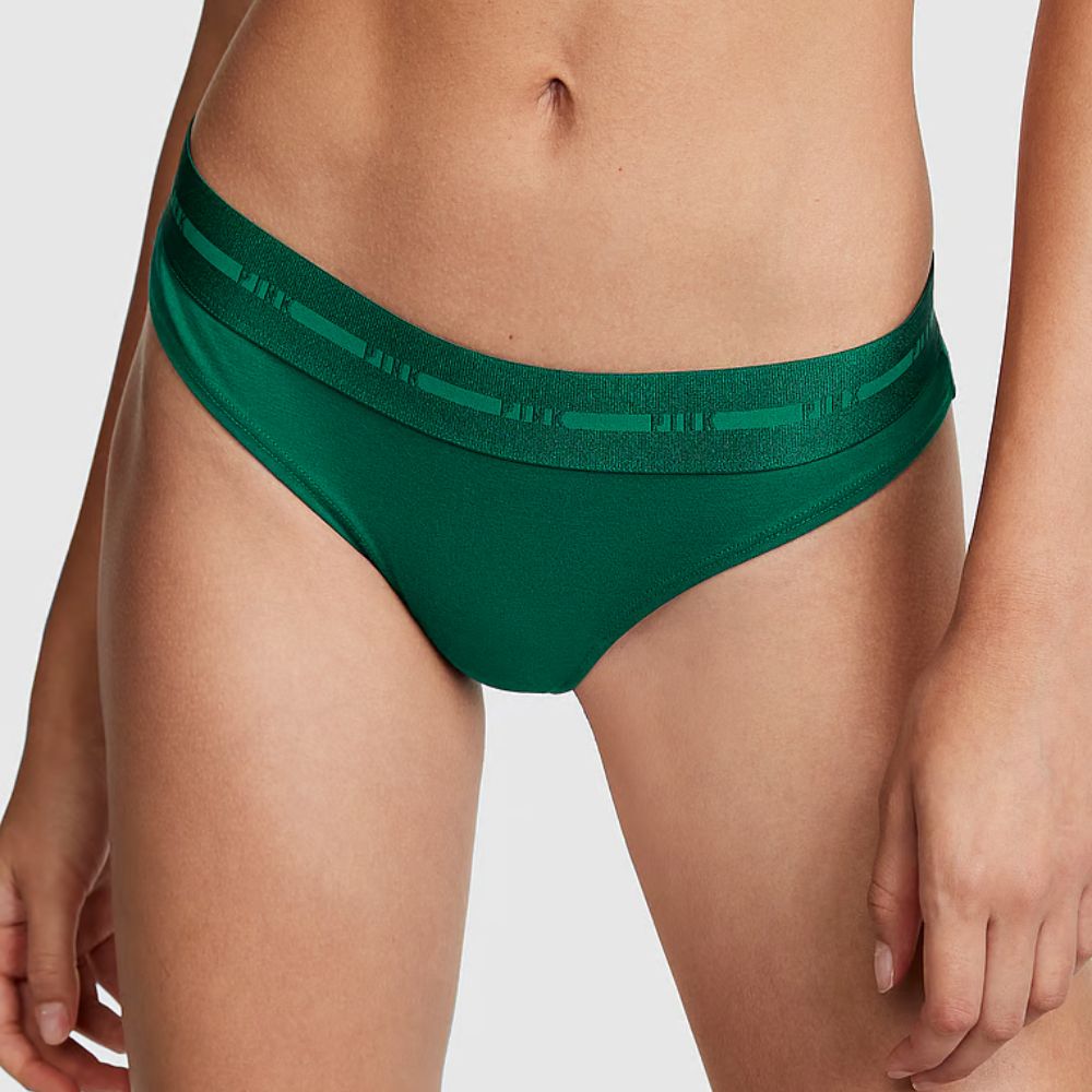 Panti PINK Colaless con Logo Color Granate Verde 11227001 5TXI