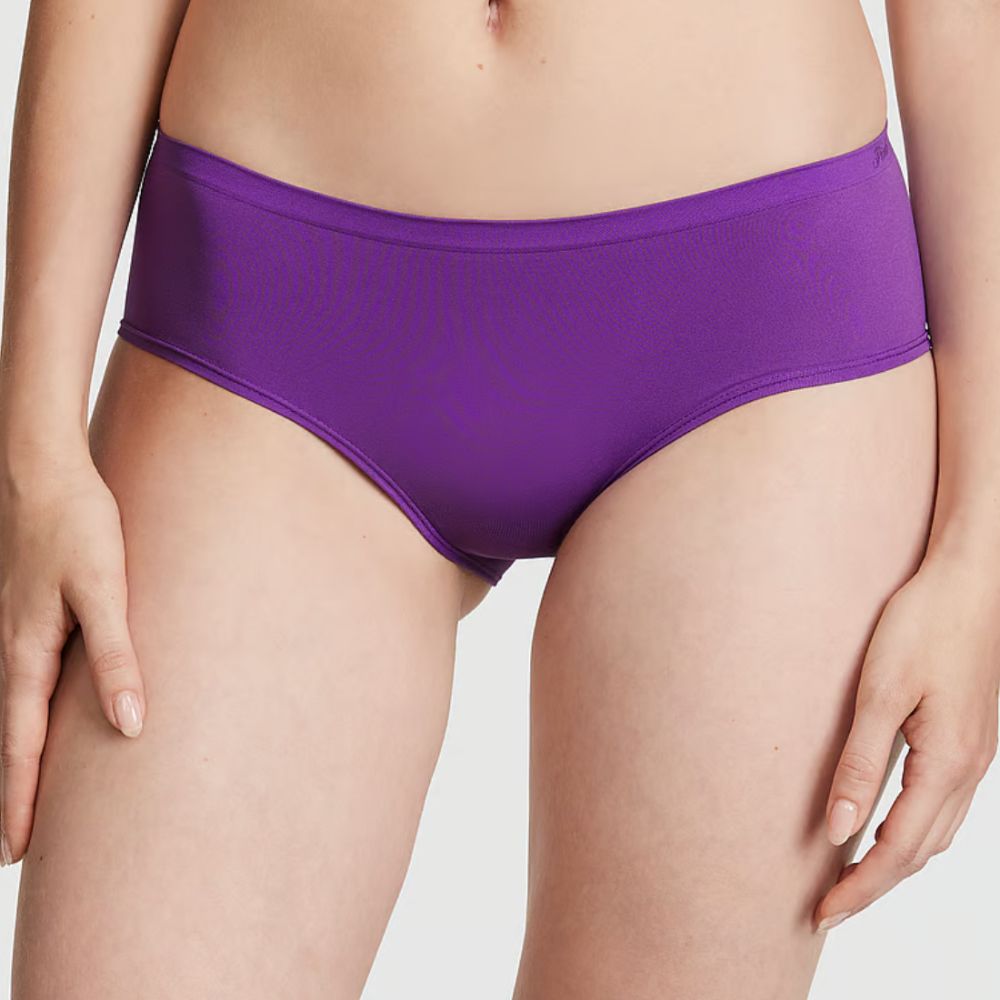 Panti PINK Hipster sin Costura Color Purpura Oscuro 11079934 28P3