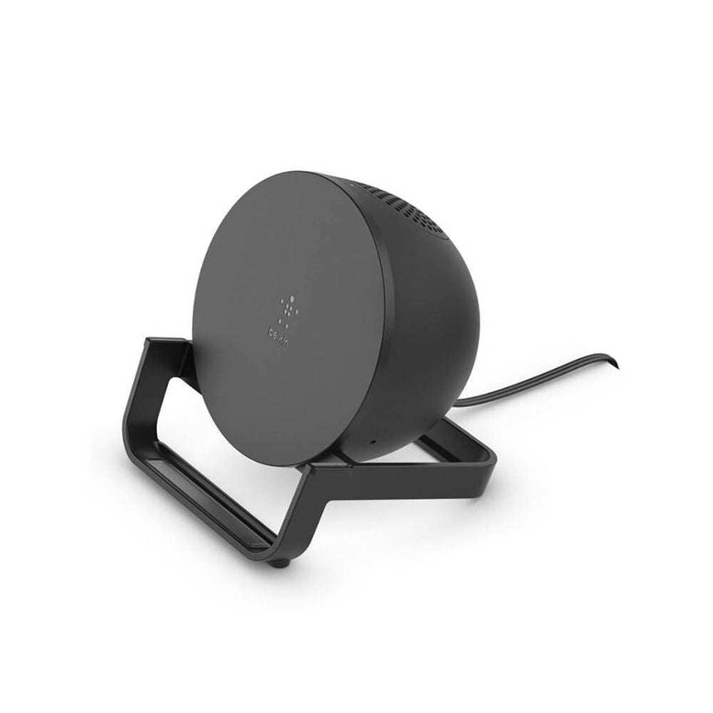 Parlante Bluetooth + Cargador Inalámbrico 10W - Belkin color negro