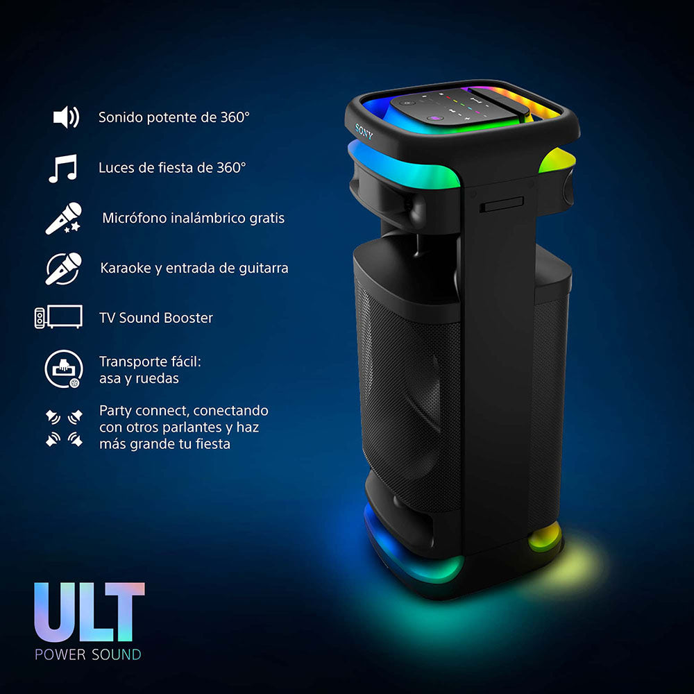 Parlante Bluetooth Sony para fietsas ULT Tower