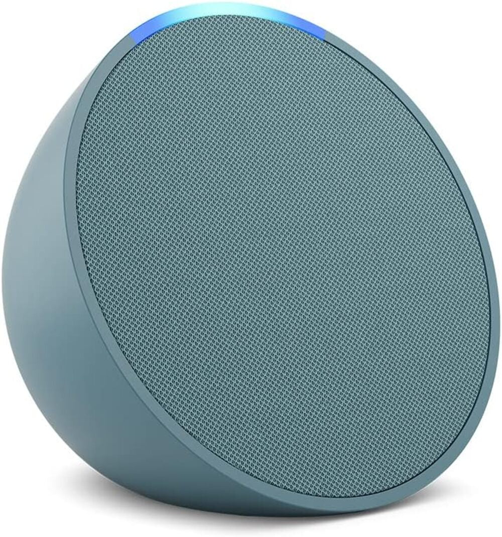 Parlante Inteligente Amazon Echo Pop color Verde azulado 840268935870