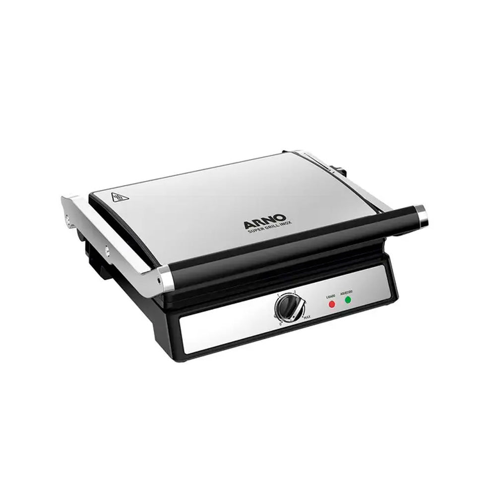 Parrilla Arno Super Grill 1200W Acero Inoxidable 220V GC122DB2