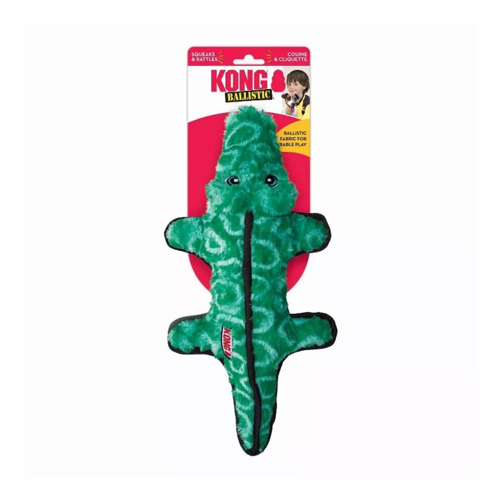 Peluche KONG Ballistic Alligator