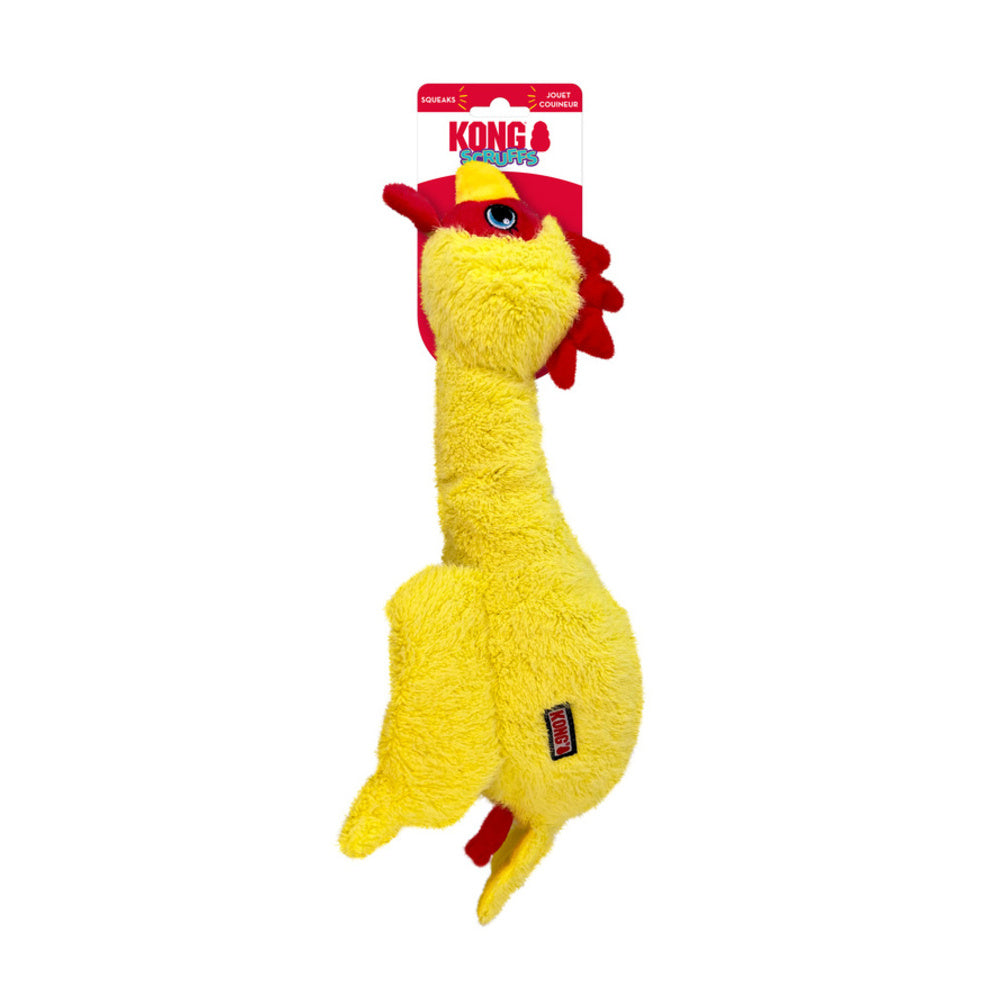 Peluche KONG Scruffs Chicken