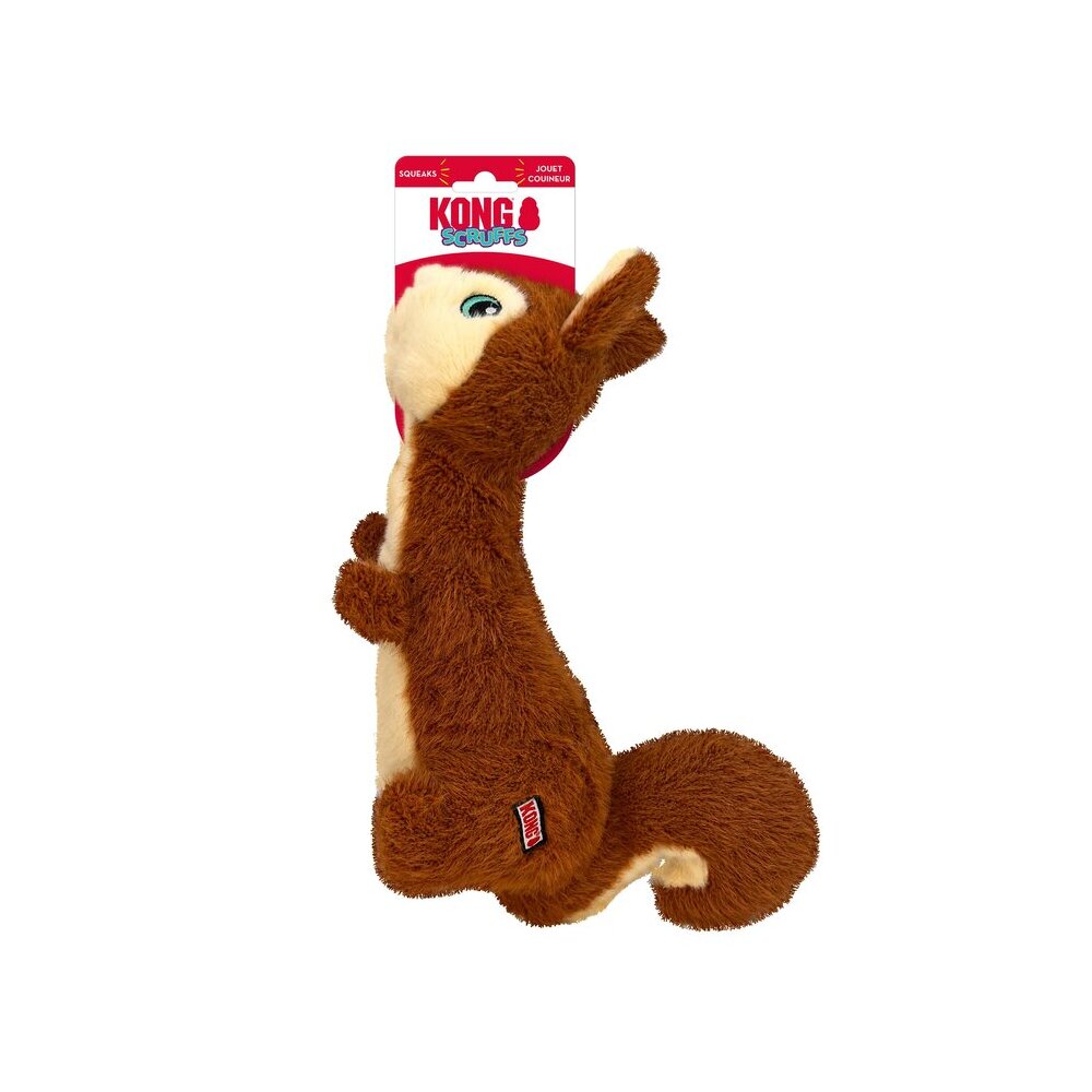 Peluche KONG Scruffs Squirrel