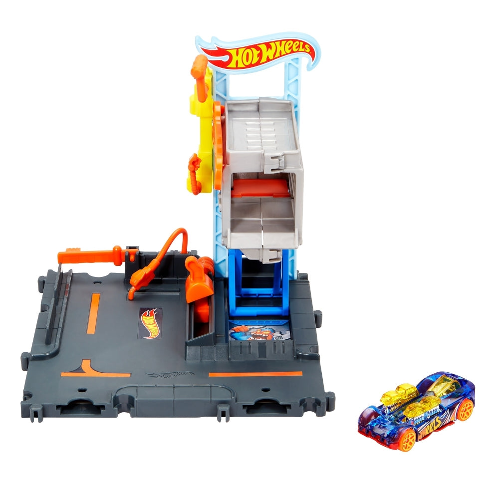 Pista Hot Wheels City Taller De Reparaciones