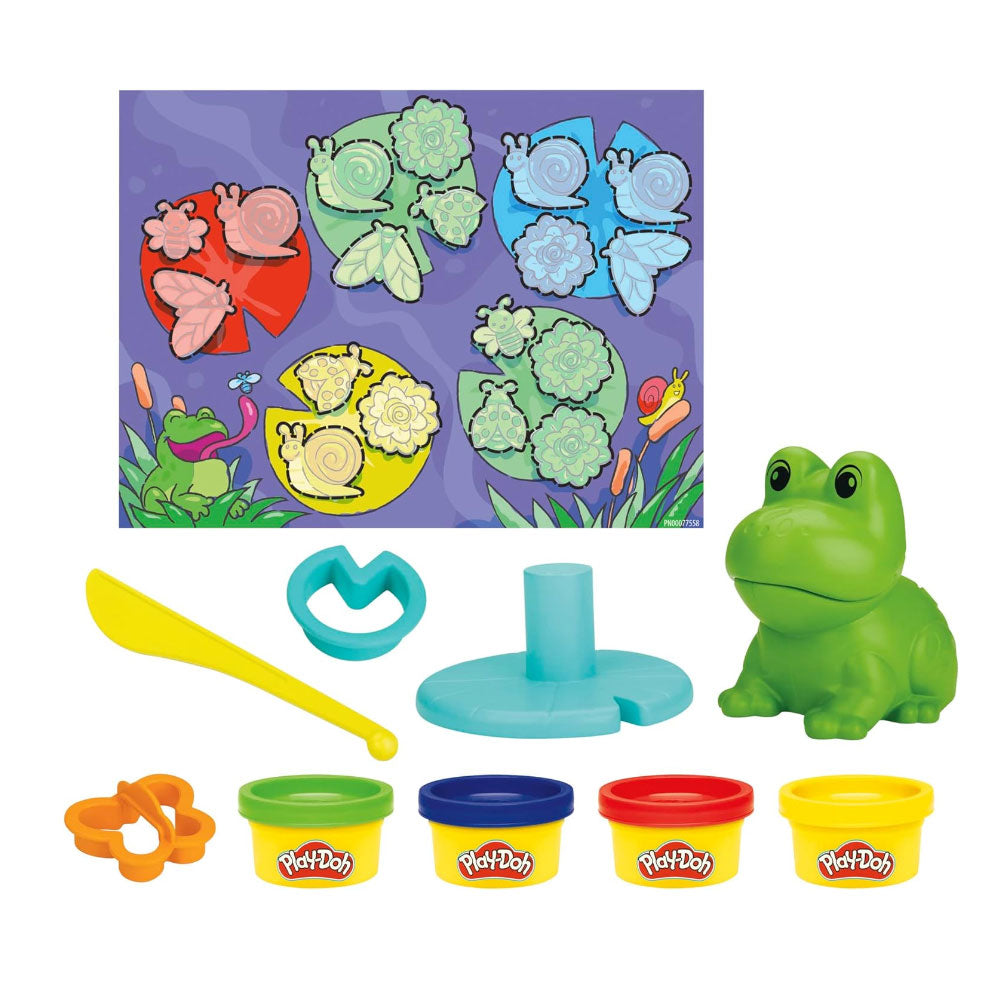 Play Doh Hasbro Primeras Creaciones Rana y Colores