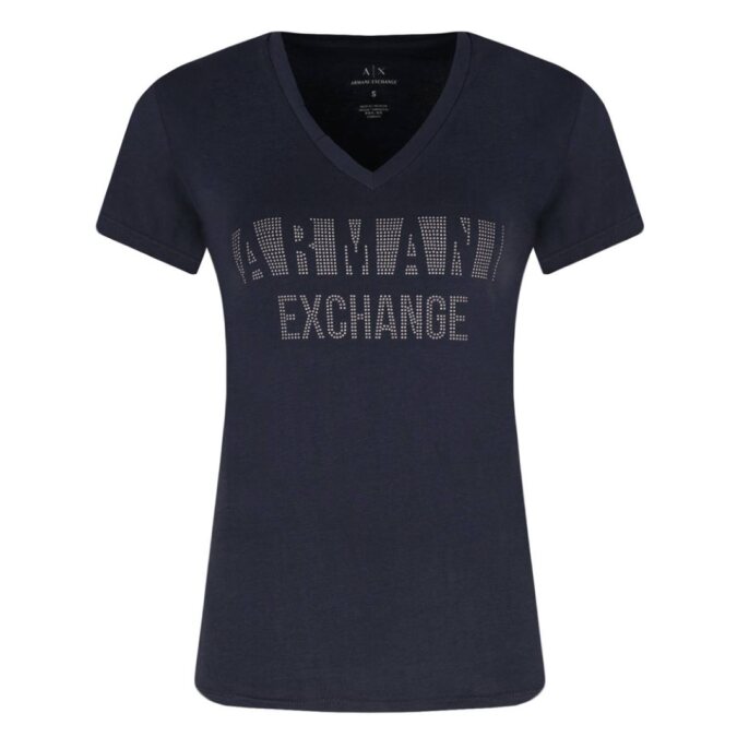 Polera Armani Exchange en Color Armada