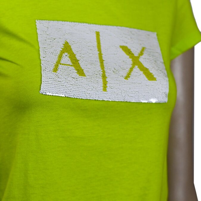 Polera Armani Exchange en Color Lima