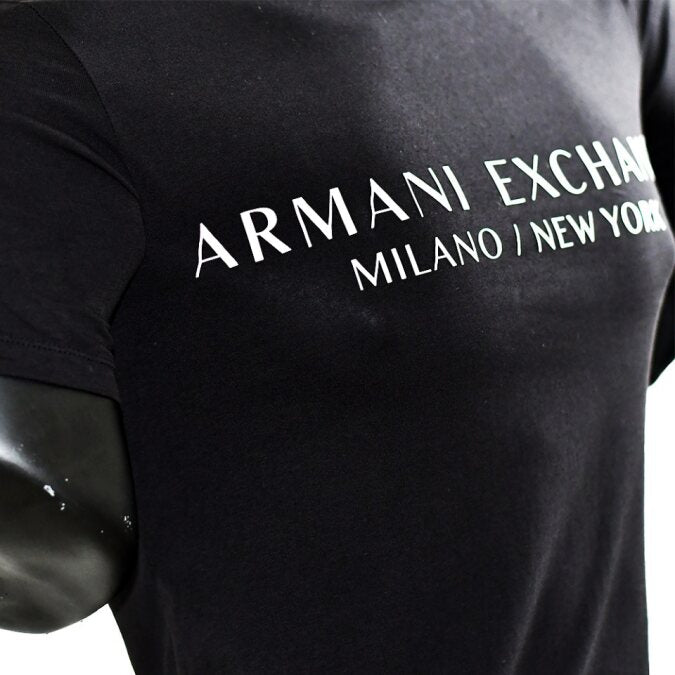 Polera Armani Exchange en Negro