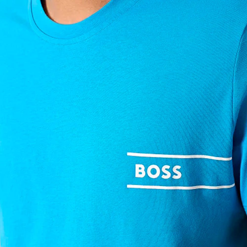 Polera Boss en Azul Brillante