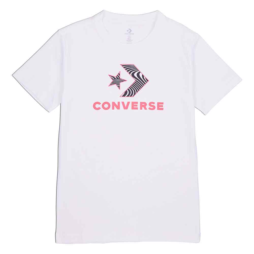 Polera Converse Chevron Blanca