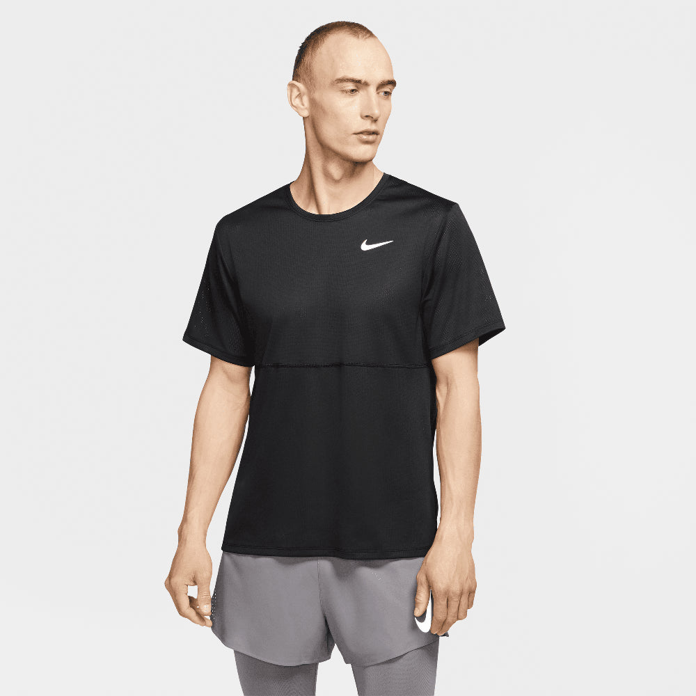 Polera Nike Run Dry Fit Color Negro