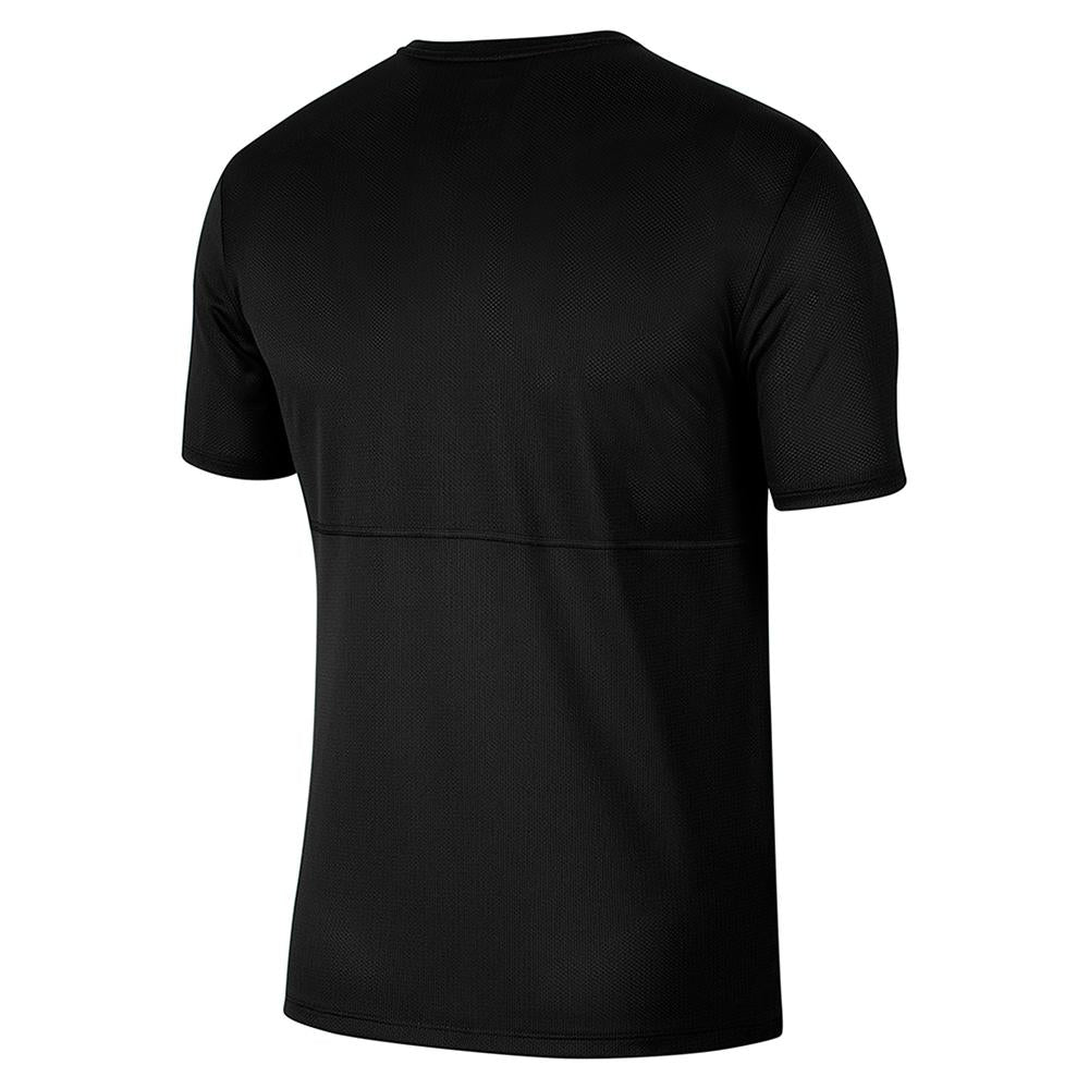 Polera Nike Run Dry Fit Color Negro