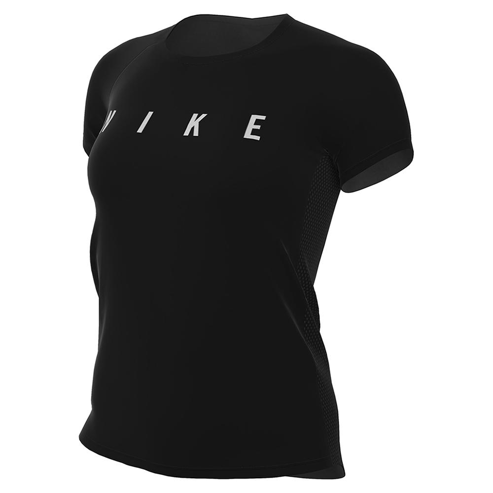 Polera Nike Run Miler Color Negro