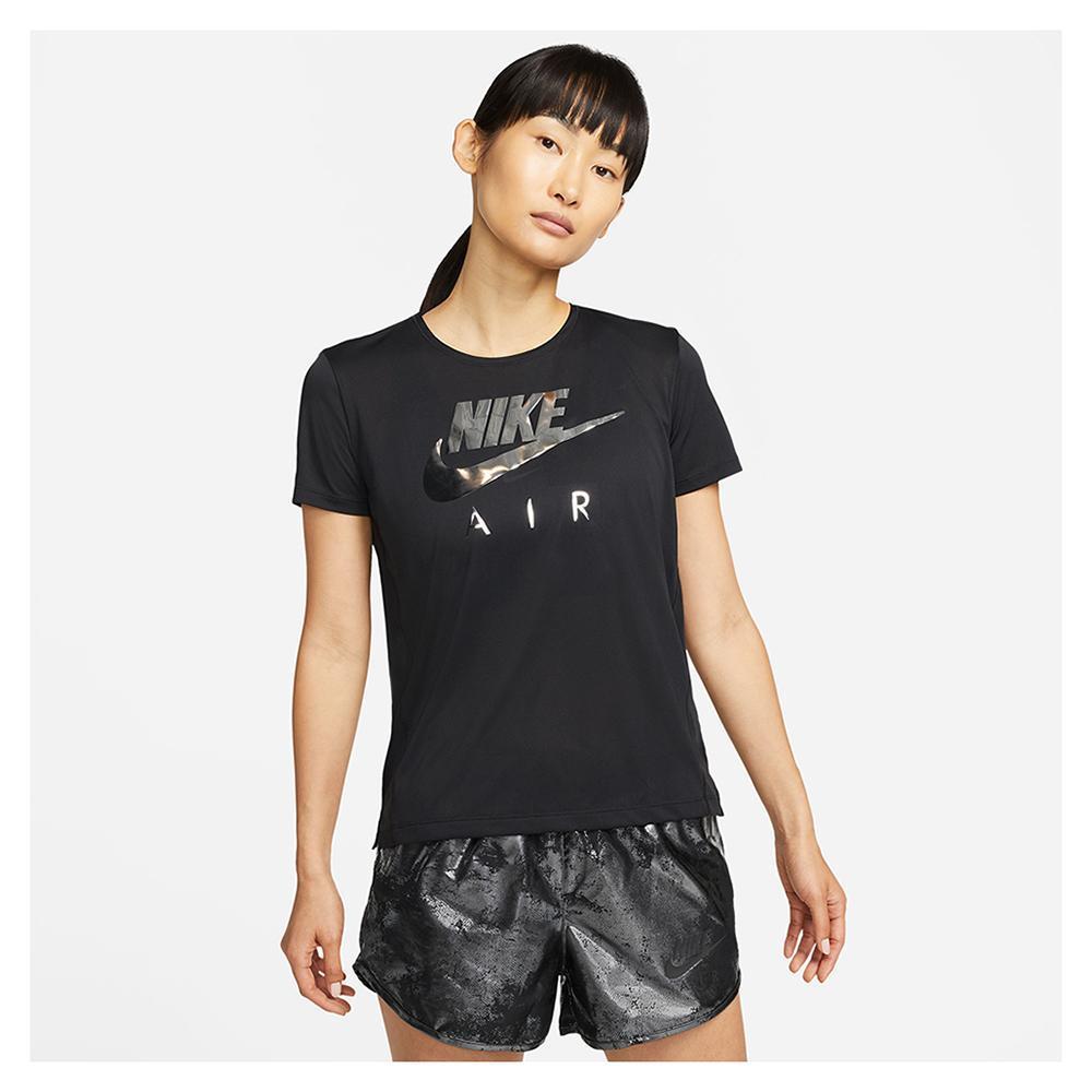 Polera Nike Swoosh Run Top Black