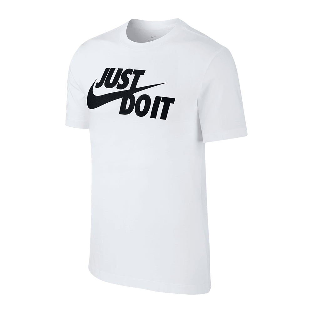 Polera Sport Line Tee Just Do It Swoosh White