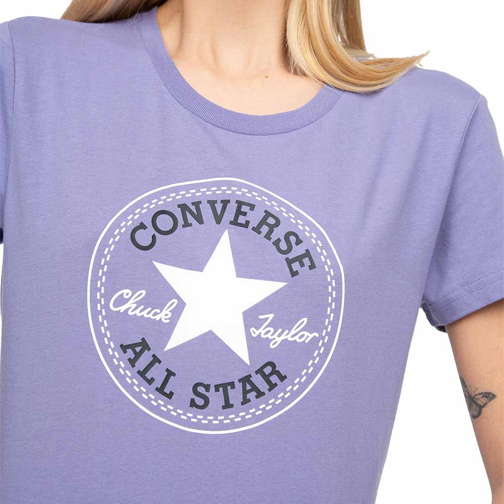 Poleras Converse Color Purpura