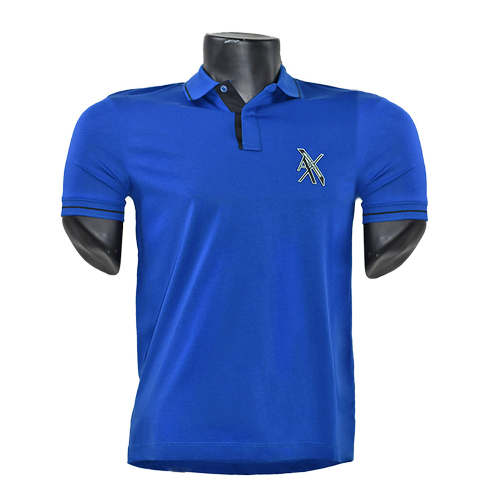 Polo Armani Exchange 3Kzfla Azul Sodalita