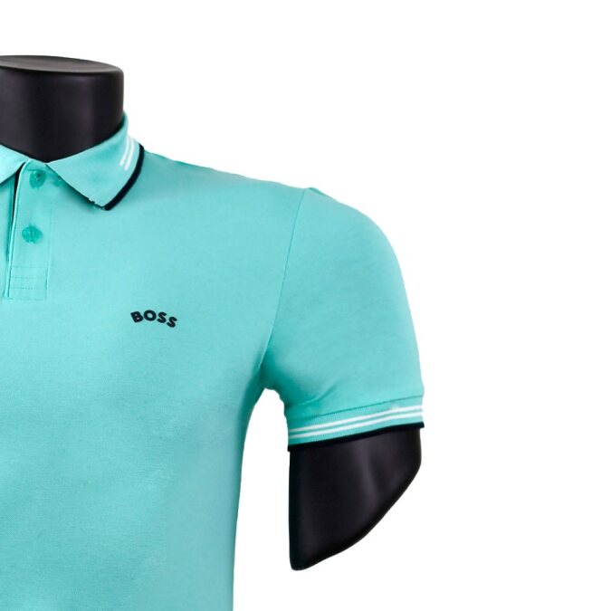 Polo Boss en Verde Aqua