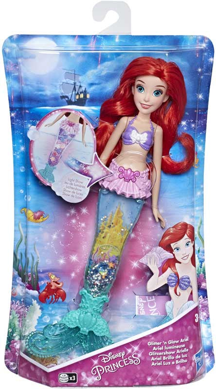 Princesas Ariel Hasbro con Luces Brillantes