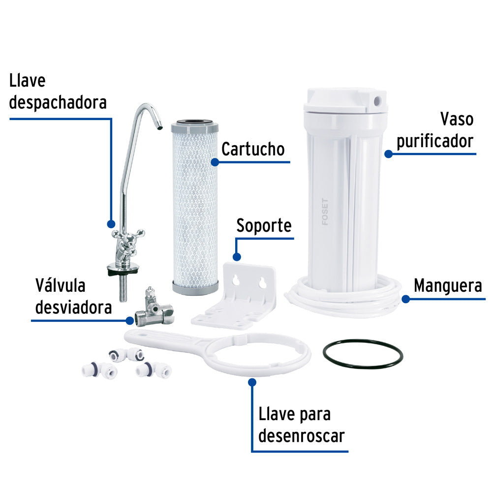 Purificador de Agua Foset Bajo Mesón