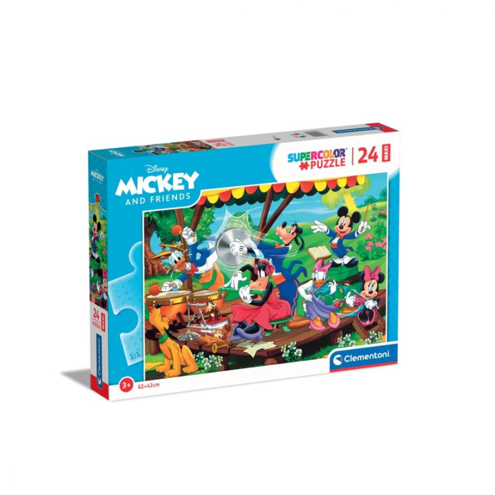 Puzzle 24 maxi Mickey and Friends CLEMENTONI