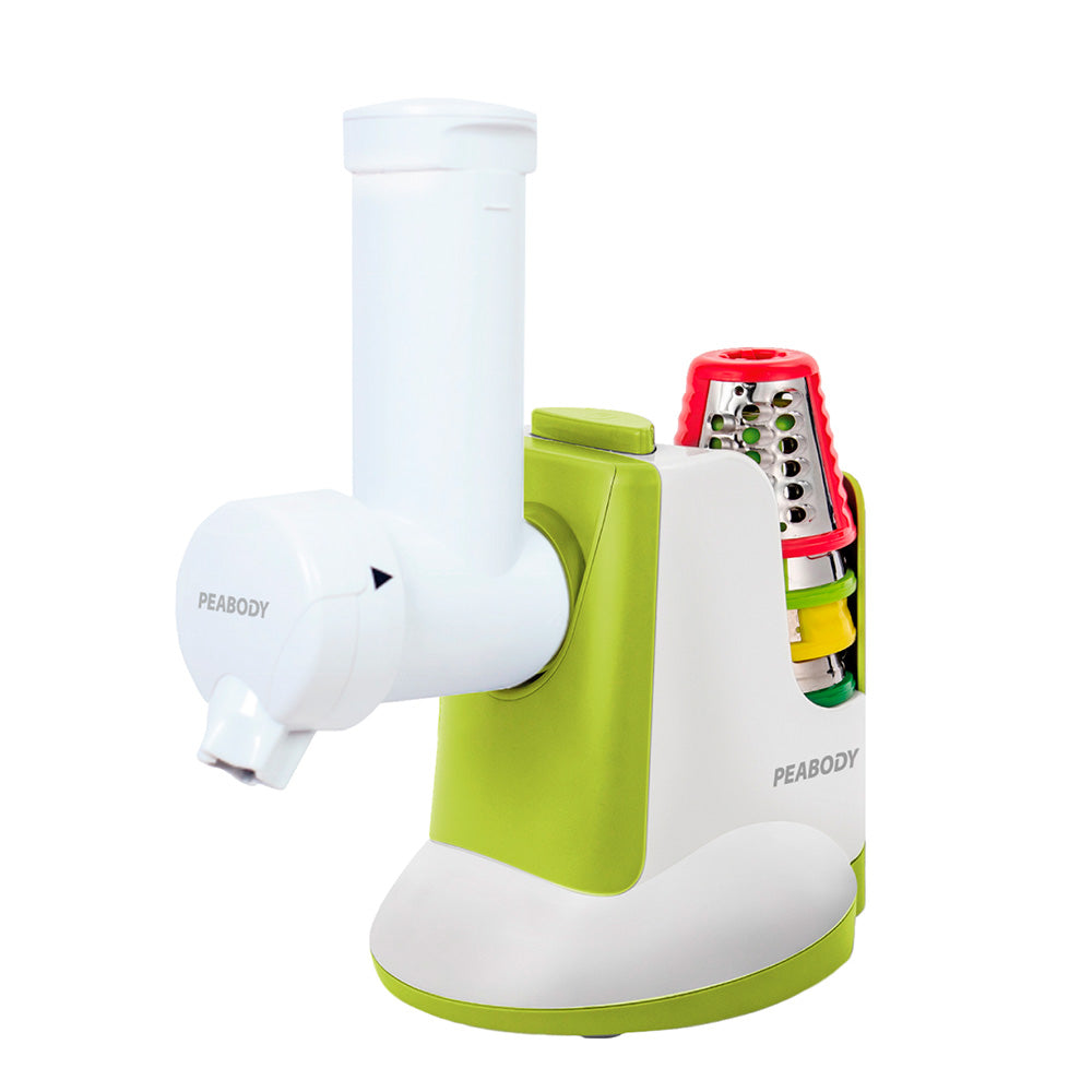 Rallador Eléctrico Peabody con Accesorio de Smoothie/Helado Verde